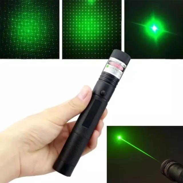 Laser Verde Potente Longa Distância 45km Com Ponteiras - Loja Natan Abreu  - Foto 3