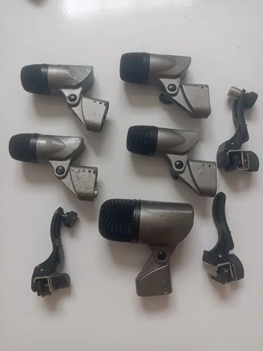 Microfones YOGA 5 Peças + consdesador Sansom!!!