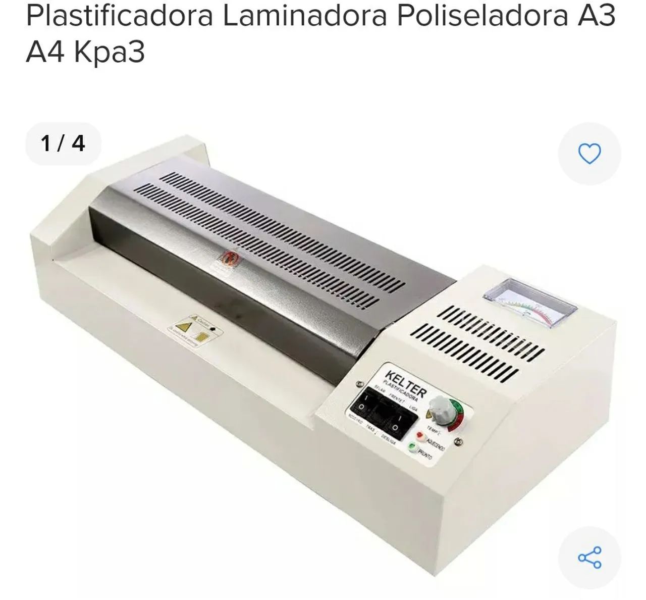 Máquina de plasticidade e selar,nova embalagem, 127vca, urgente!! - Foto 5