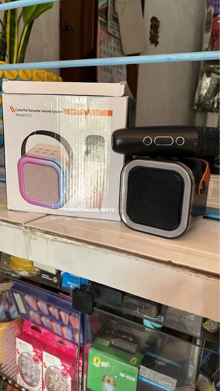 Rádio Portátil AM/FM com Bluetooth e Entrada USB