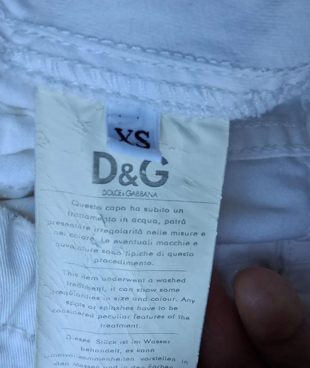 Jaqueta D&G Branca inspiração  - Foto 4