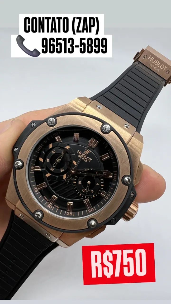 Relógio HUBLOT BIG BANG KING FUNCIONAL  - ENTREGAMOS  - Foto 2