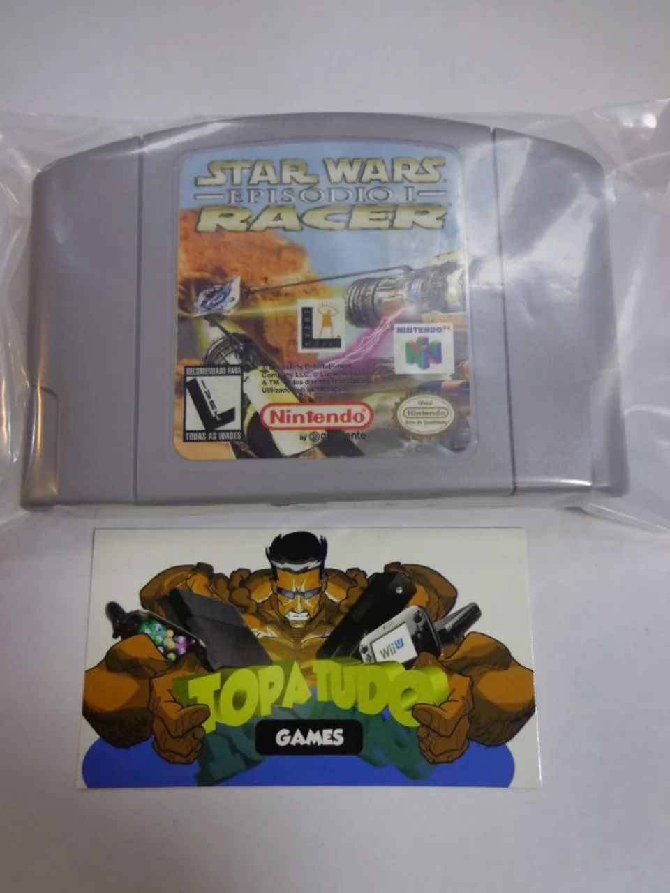 Jogo Star Wars Episodio 1 Racer N64 Conservado