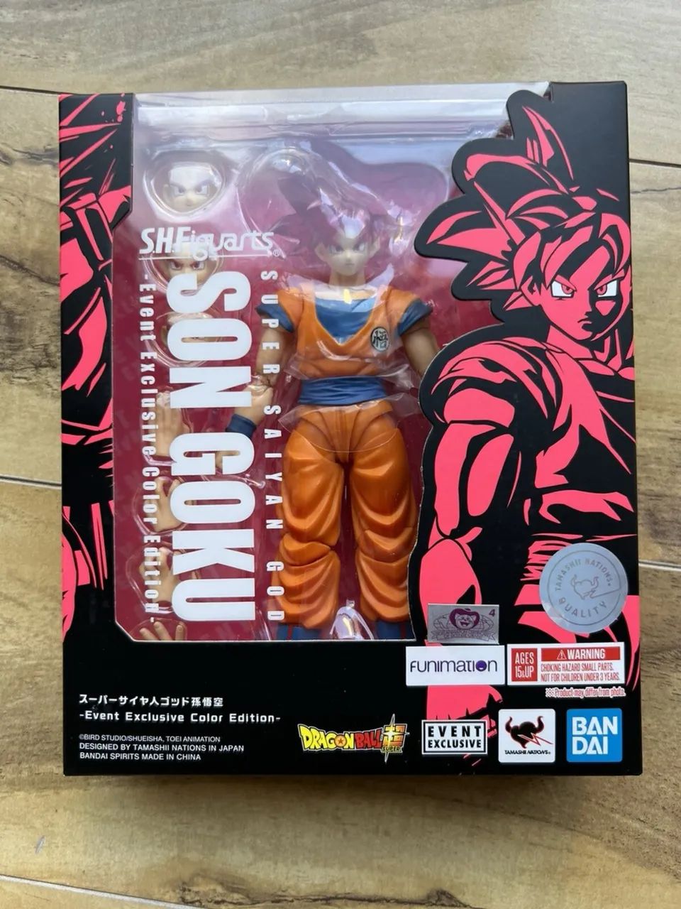 スーパーサイヤ人ゴッドEvent Exclusive Color Edition S.H.Figuarts Dragon Ball Super Event Exclusive Color Edition Super