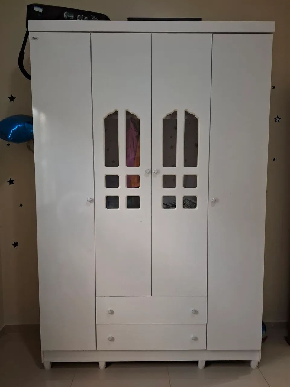 Cômoda 300. Guarda-roupa 400 já desmontado  - Foto 4