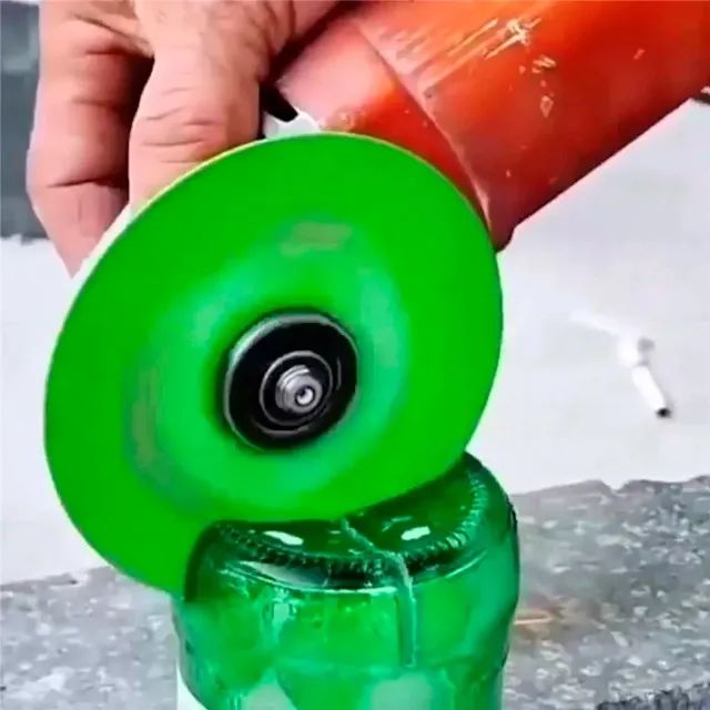 Disco de Corte para Vidro e Porcelanato Extra Fino 100mm x 22,22mm Esmerilhadeira Lotus