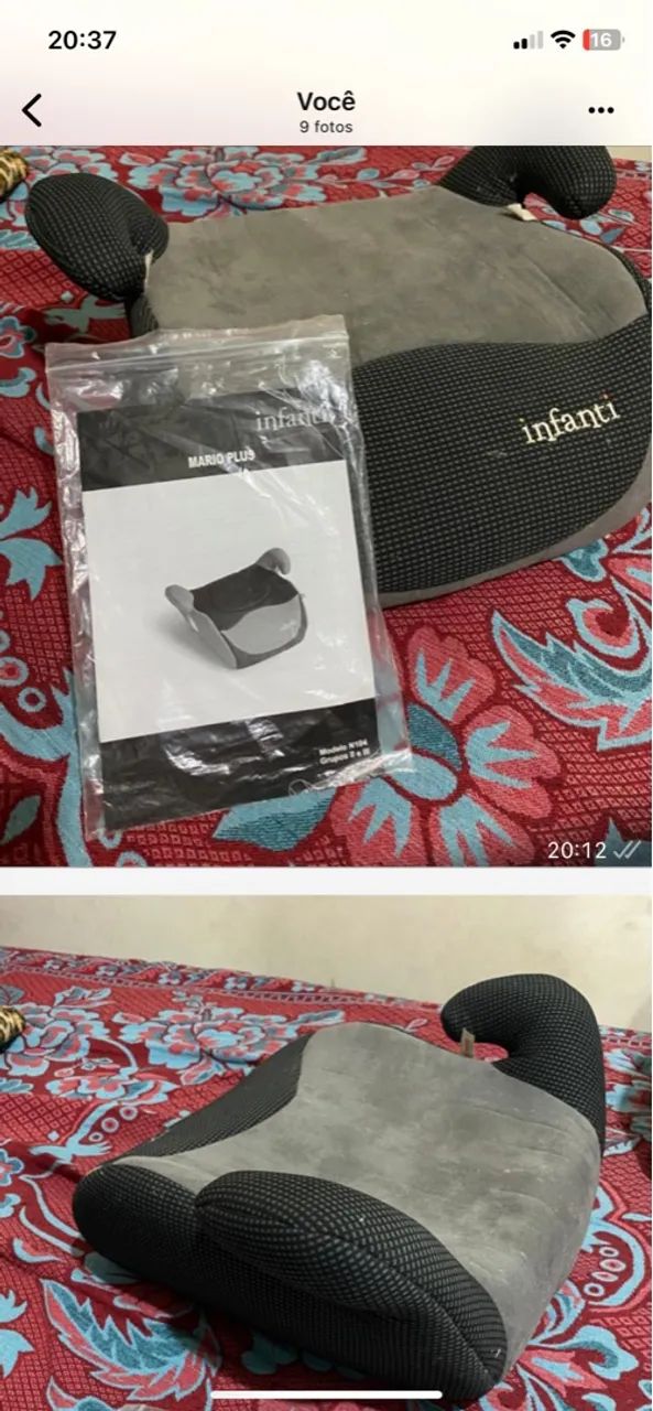 Cadeirinha de carro para bebê - Infanti Baby Plus - Foto 3