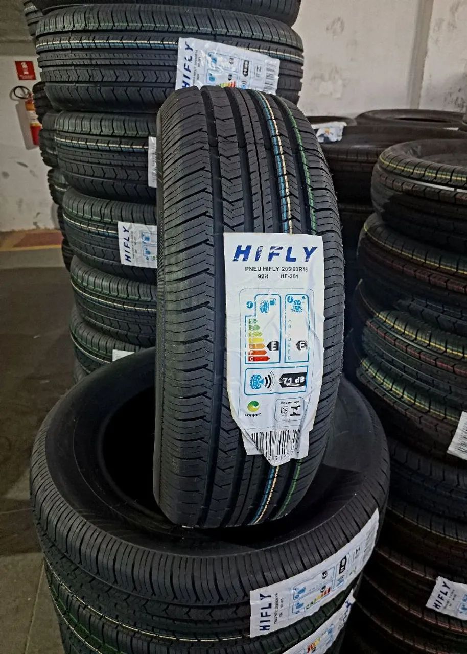 Promoção Pneu 205/60-16 92H Hifly HF-261 Novo( ACEITO CREDISHOP