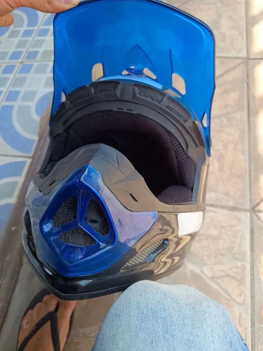 Capacete de Motocross para trilhas, corridas