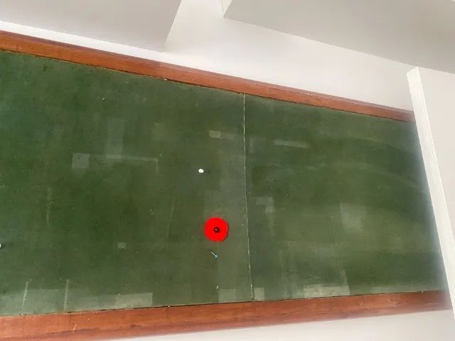 MURAL DE PAREDE EM MADEIRA  E PAPEL  VELUDO. - Foto 3