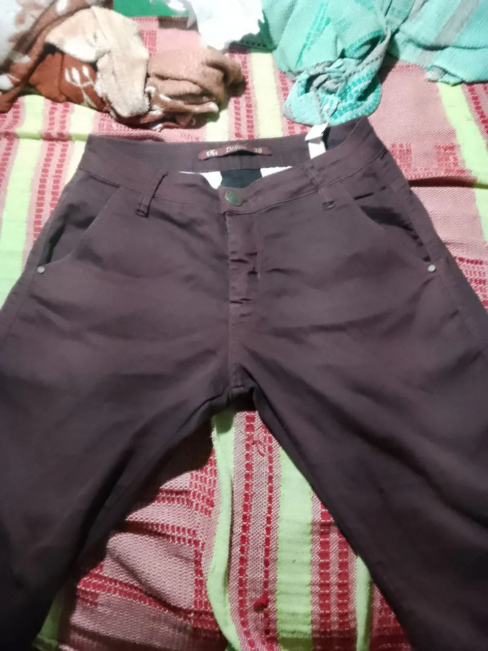 Calça Social Marrom