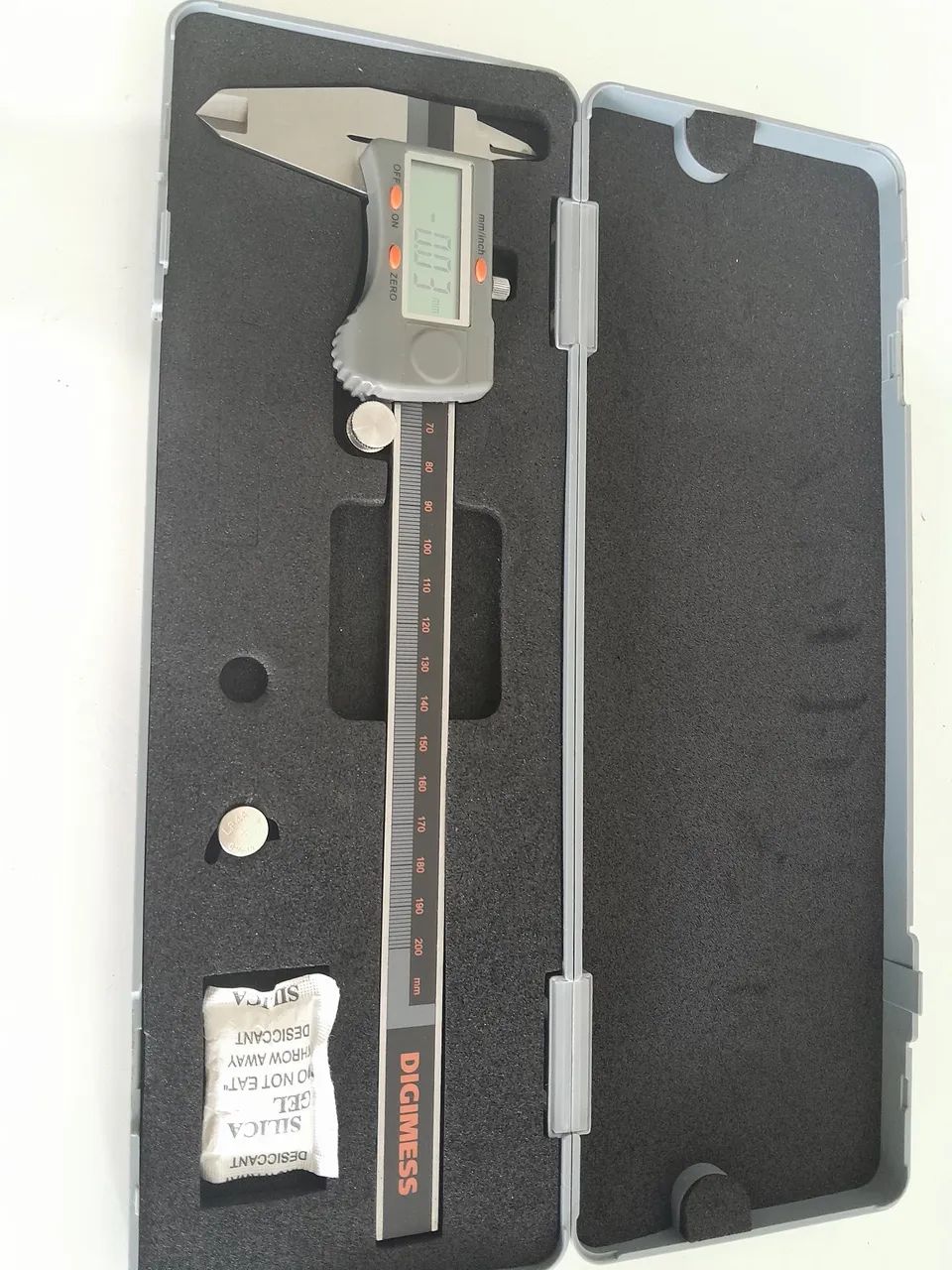 Parquímero Digital Bico Ajustável 200mm/8 Digimess ***Semi-novo*** - Foto 2