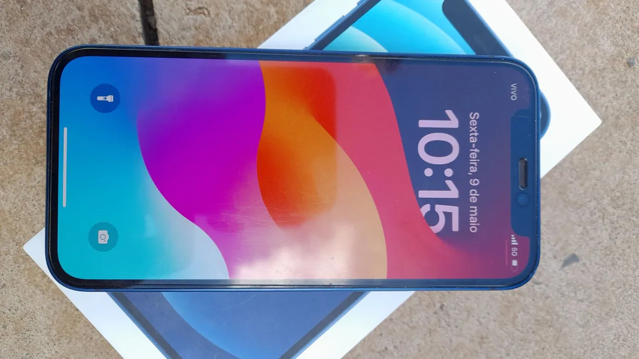 Iphone 12 nini novo com caixa