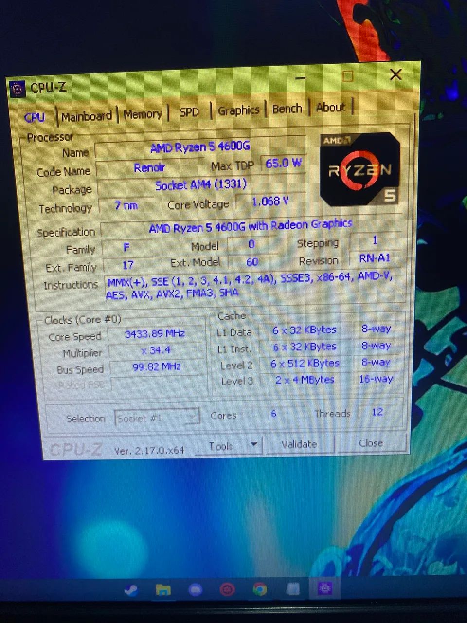 Complete PC with desk Ryzen564308011212929121