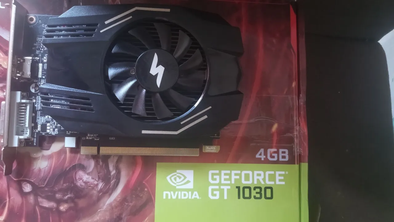 Placa de Vídeo GeForce GT 1030 4GB