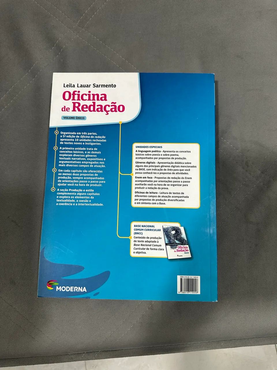 Livro oficina de redação moderna V. Único - E.M  - Foto 2