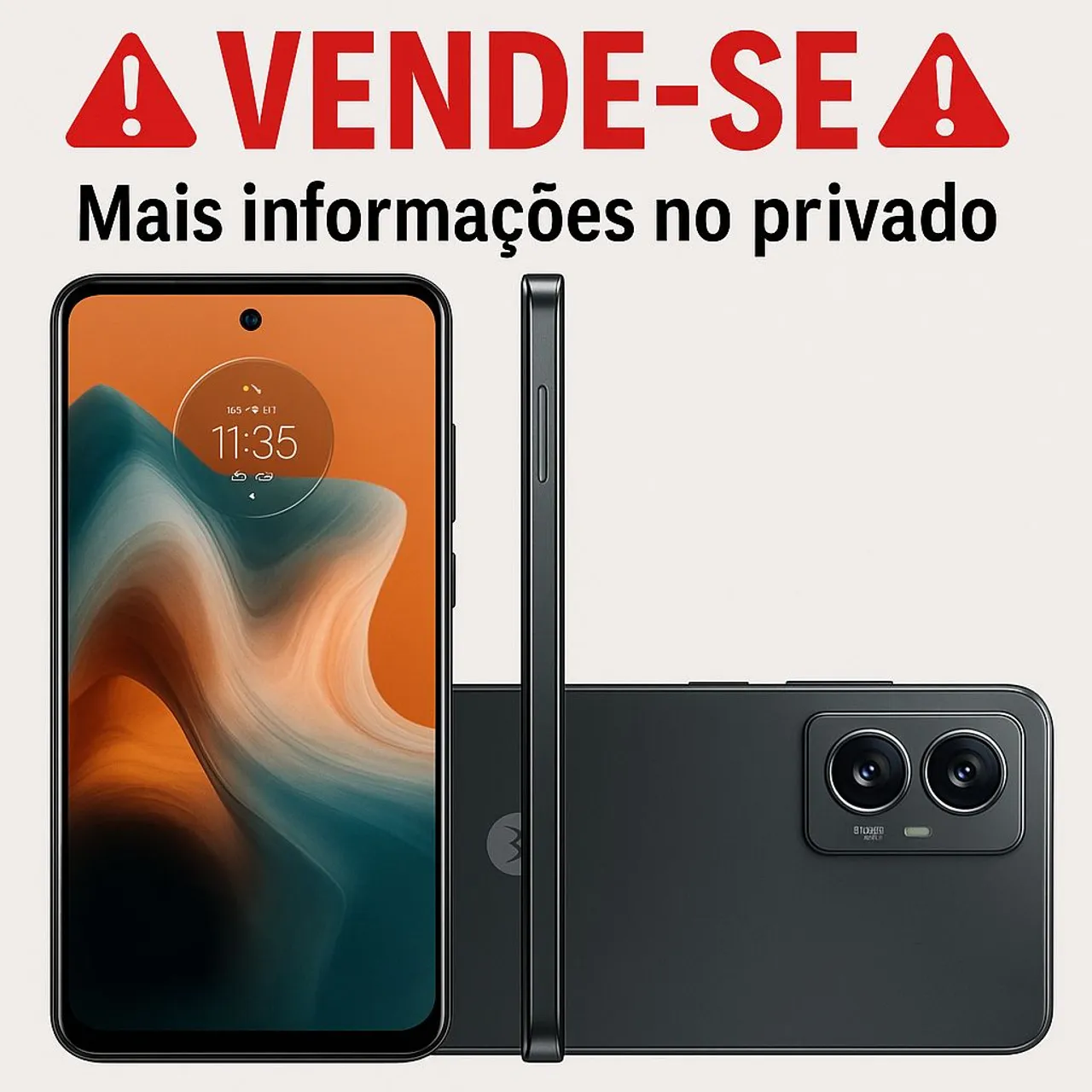 Vende-se moto g 34 semi novo