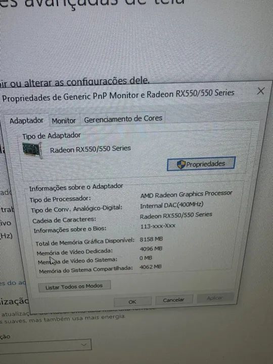 Placa de Vídeo Radeon RX550/550 Series - Foto 2