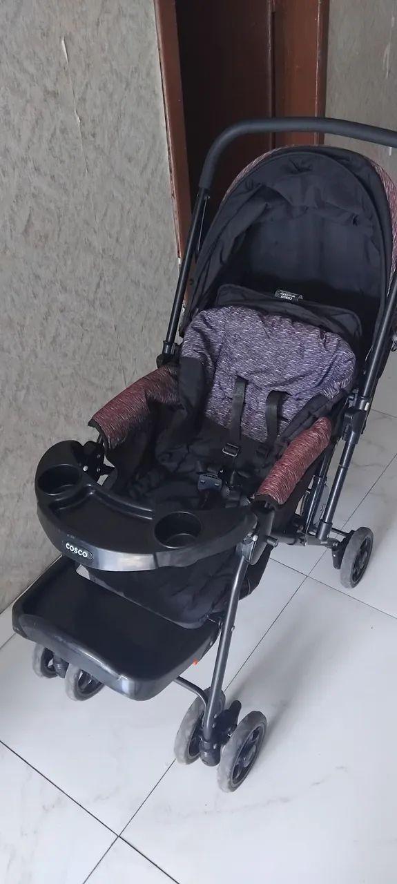 Vendo carrinho de bebe cosco - Foto 3