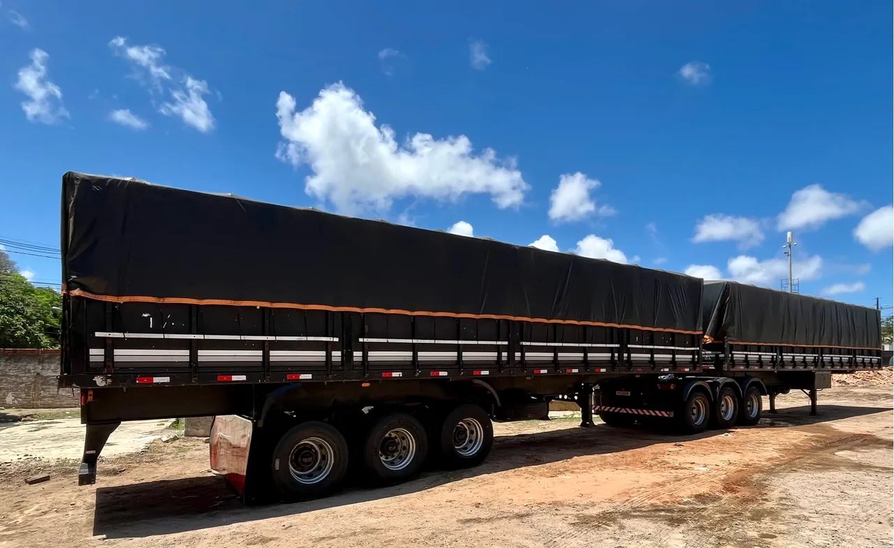 Bitrenzão 9 eixos Facchini 2017 chassis deslizante  - Foto 2