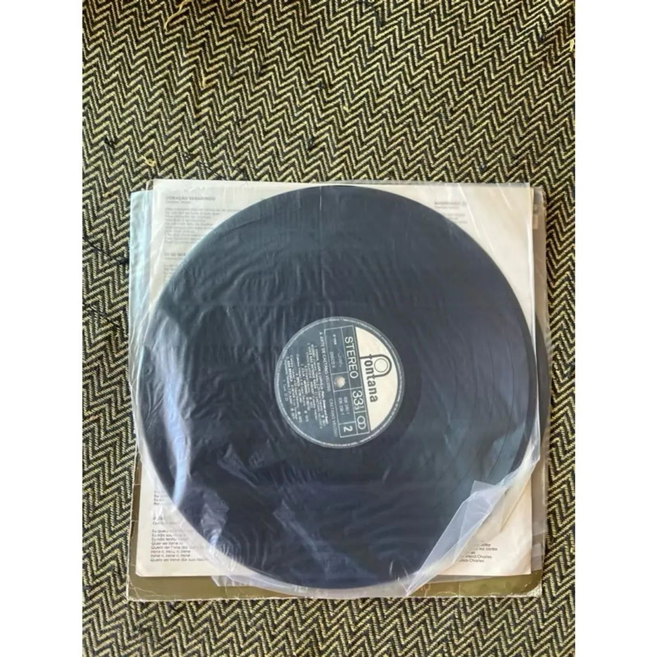 LP - A arte de Caetano Veloso - 2 LPs - COM ENCARTE. - Foto 2