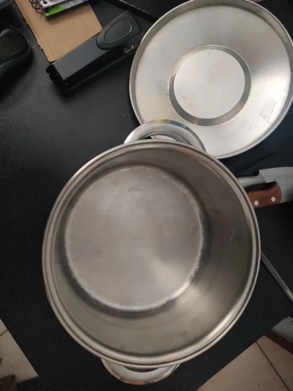 Panela Tramontina 20 Cm/ 3,60l Caçarola Aço Inox Funda - Foto 5