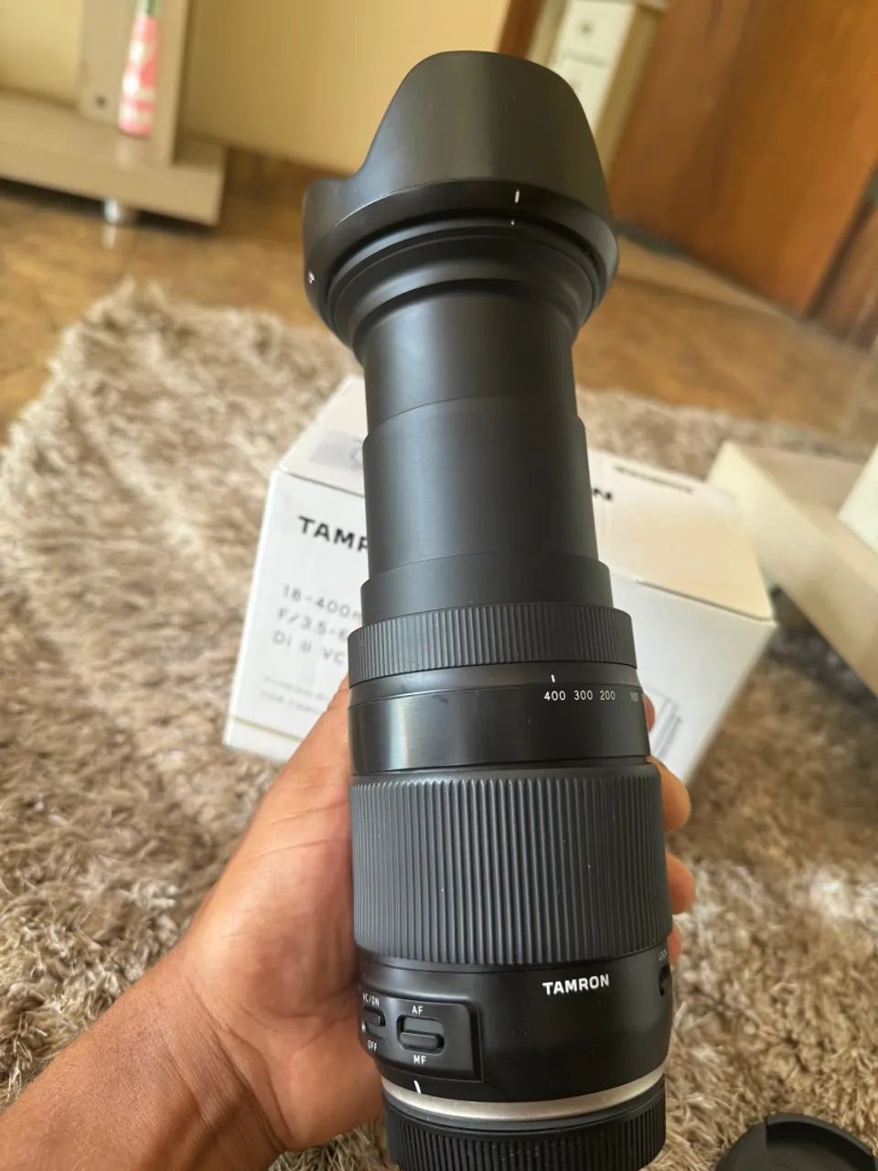 Lente taron 18 400 mm para câmera cânon  - Foto 5