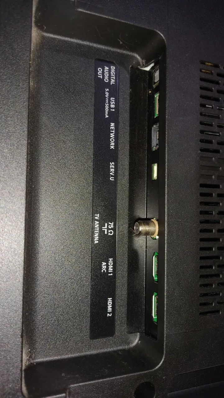 Tela preta para TV 50 polegadas  - Foto 5