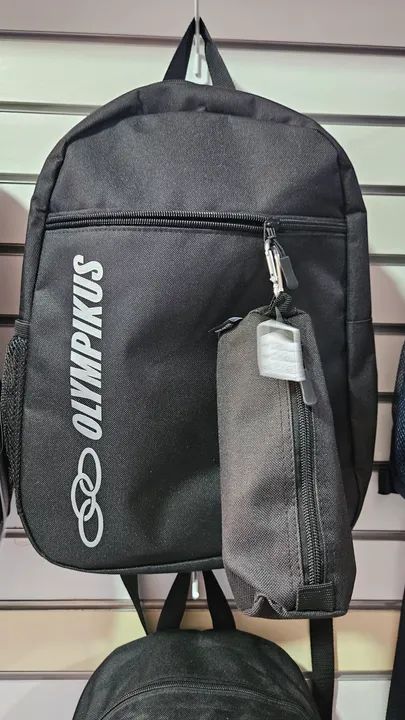 Mochila  olympikus escolar com bolso frontal + estojo  - Foto 2