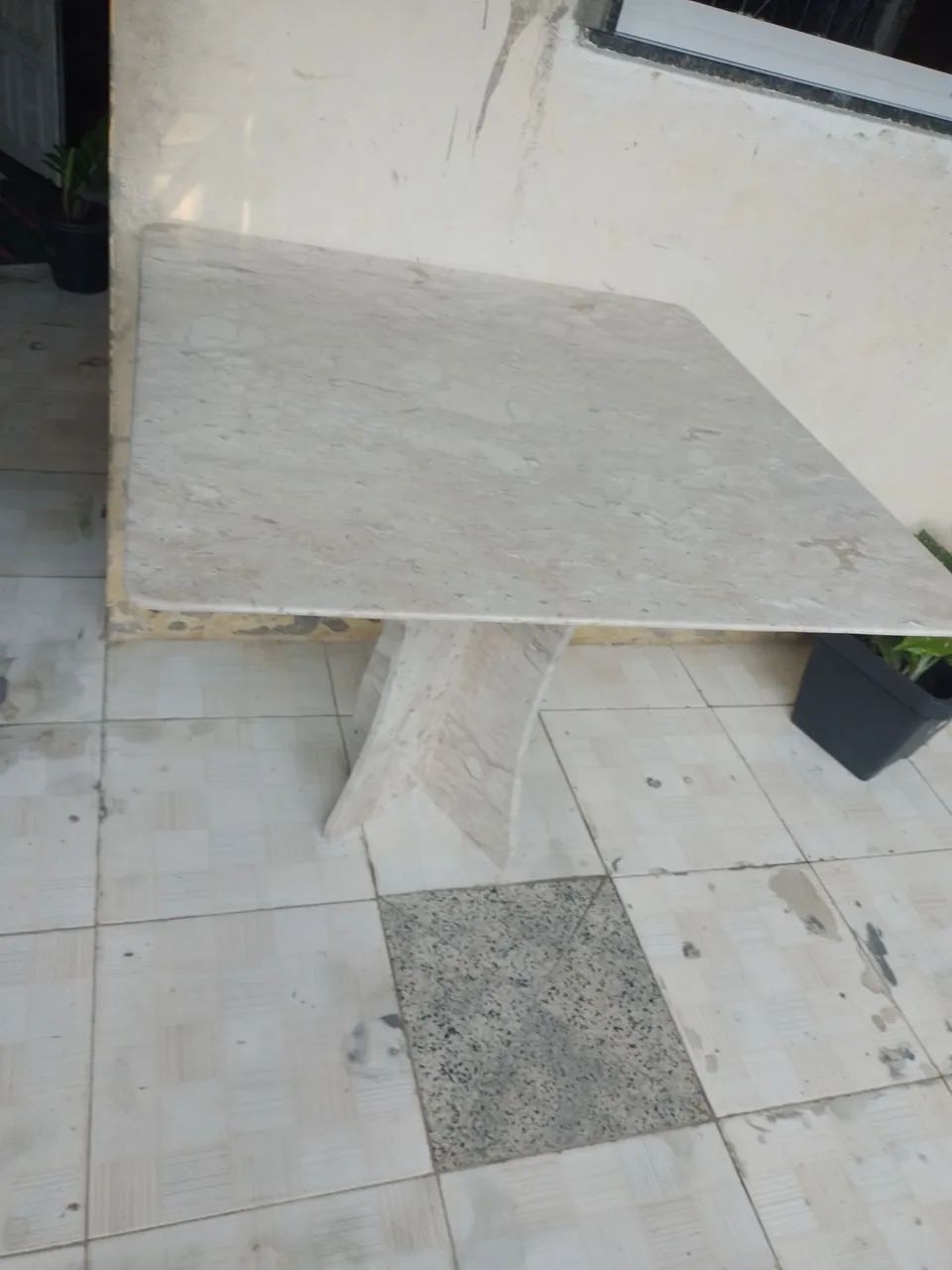 Vendo mesas de mármore bege Bahia 