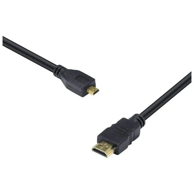 Cabo Hdmi Para Micro Hdmi Vinik H20MC-2, 2m, Preto Loja Coimbra Computadores Entregamos - Foto 2