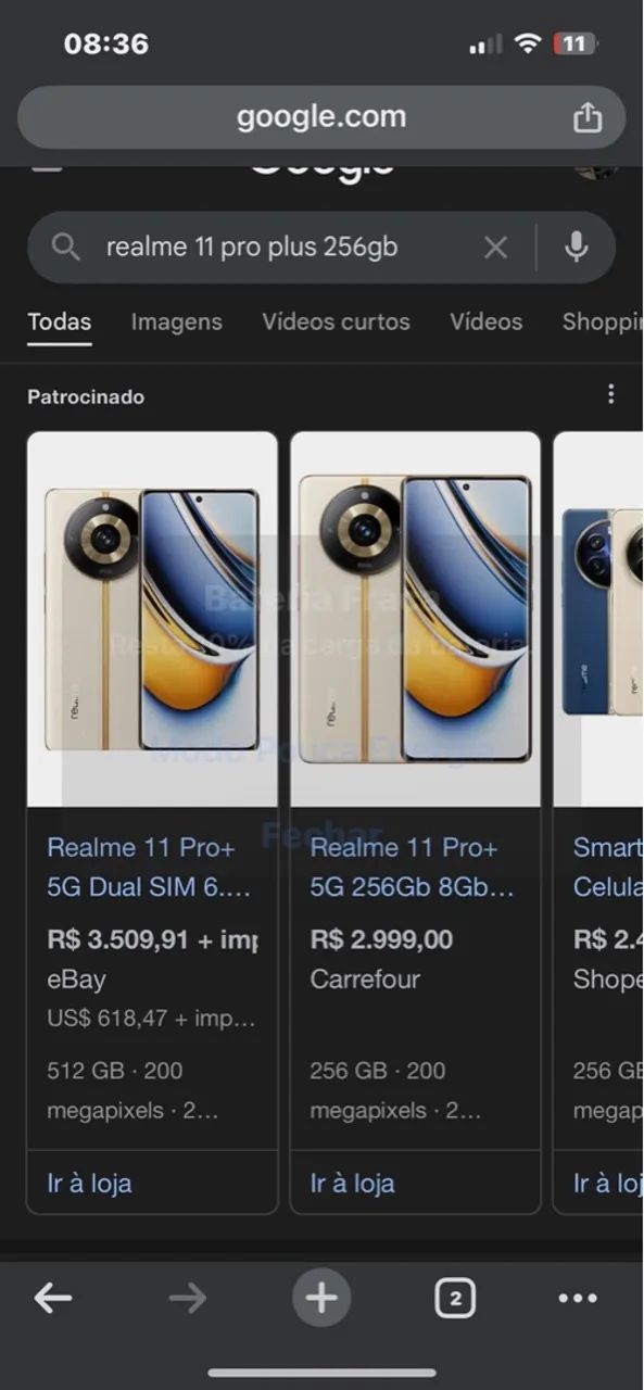 Realme 11 pro plus 8giga ram 256 giga
