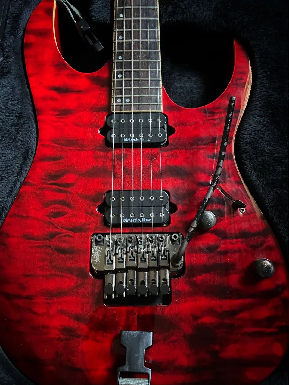 Guitarra Ibanez Premium RG 920 QMZ - Instrumentos musicais