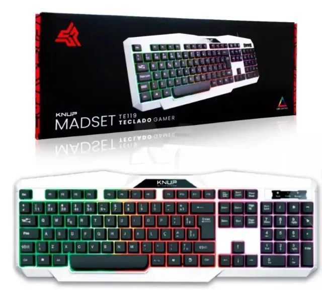 Lacrado Teclado Gamer Madset KNUP KP-TE119