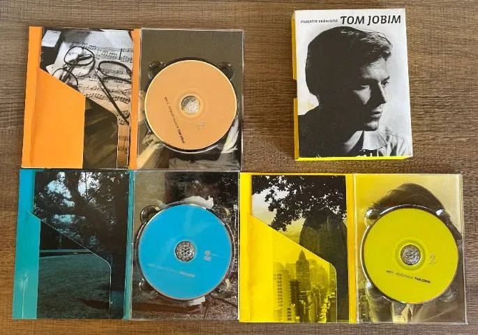 Box 3 DVDs Tom Jobim Maestro Soberano - Foto 5