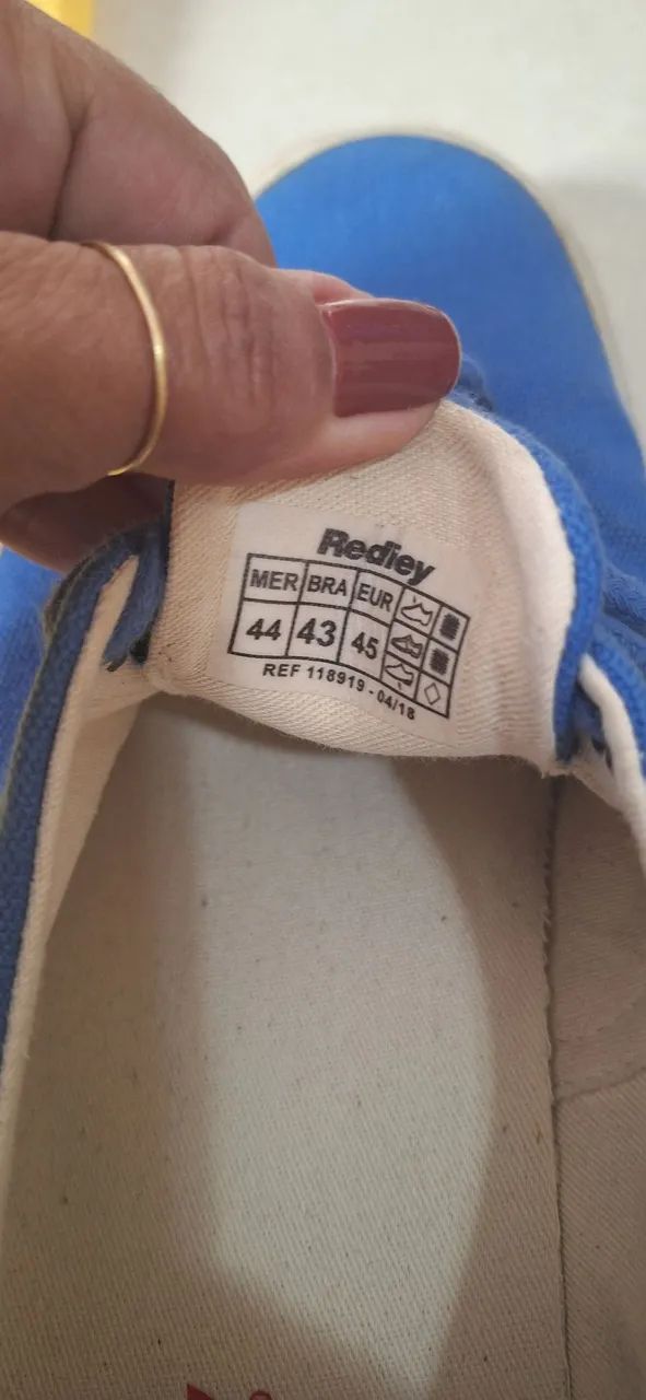 Tênis Redley Azul - Foto 4