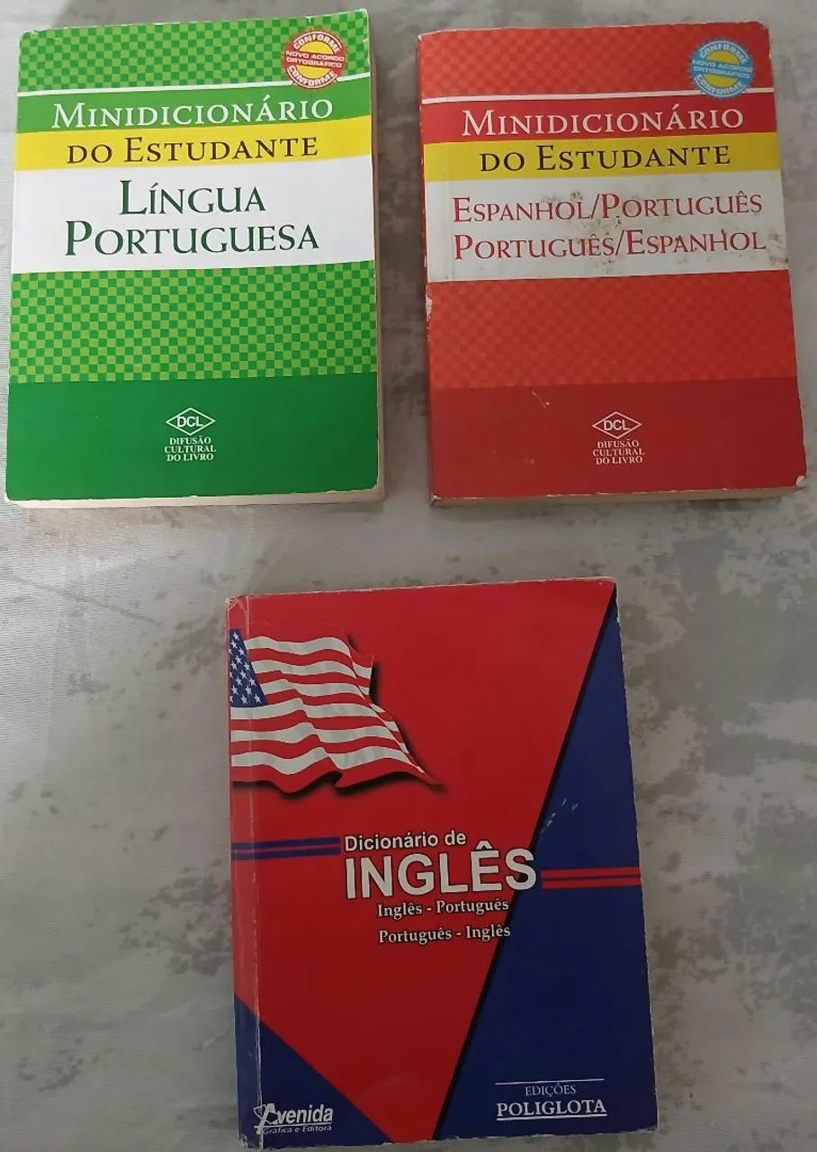 Kit minidicionário 