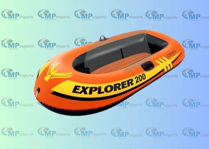 Loja MP Imports: Intex Explorer 200 Barco Inflável 2 Pessoas 185x94x41cm Modelo 58330 - Foto 2