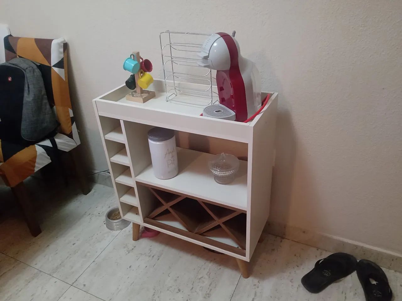 Mini Bar com Adega e Nichos - Perfeito para seu cantinho! - Foto 3