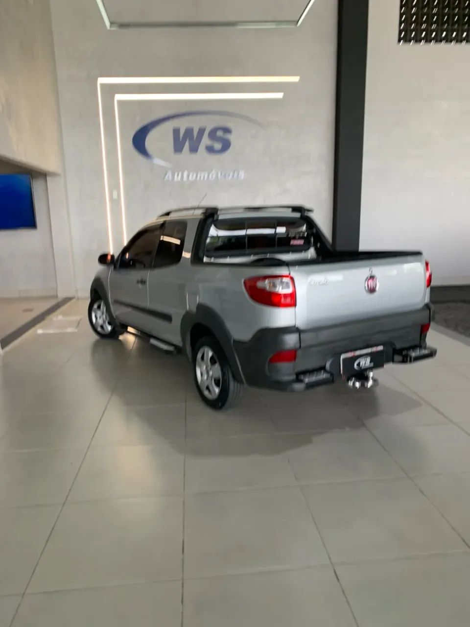 FIAT STRADA 1.4 MPI WORKING CD 8V FLEX 3P MANUAL PRATA 2016 - Foto 4