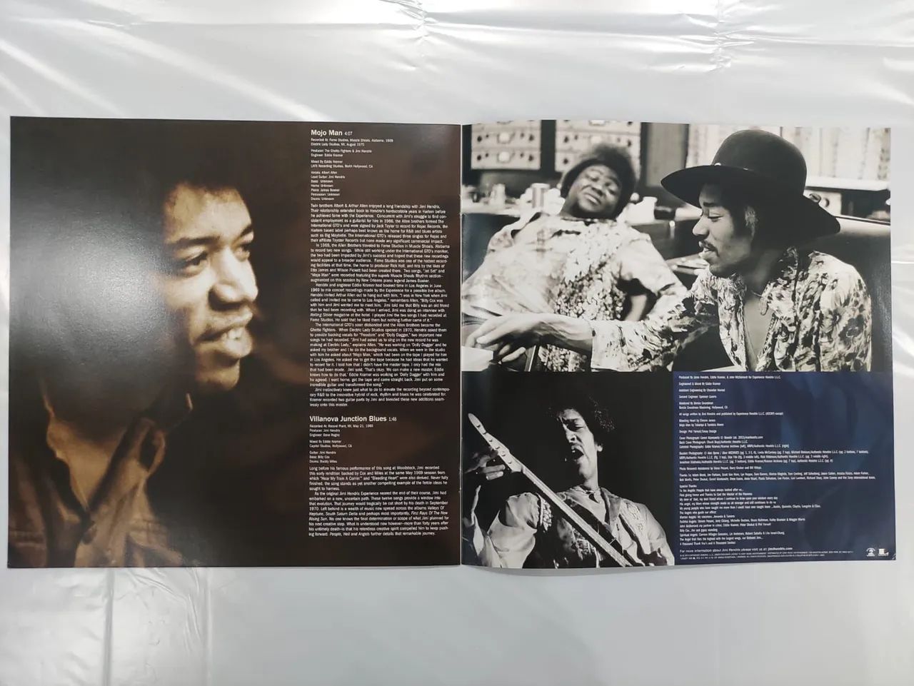 LP Jimi Hendrix  - People,  Hell and Angels Duplo importado vinil 200g. - Foto 3