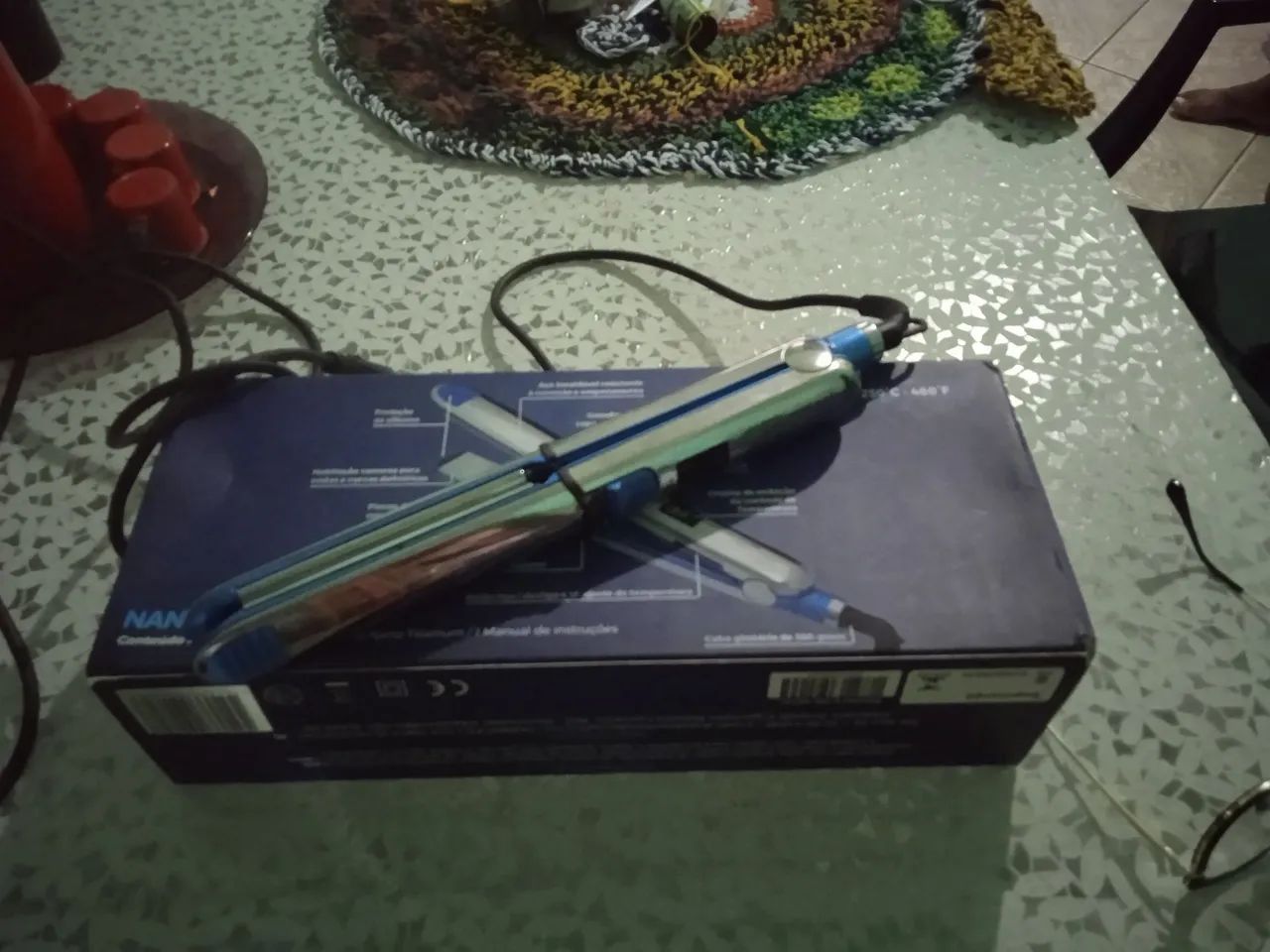 Prancha de Cabelo Nano Titanium