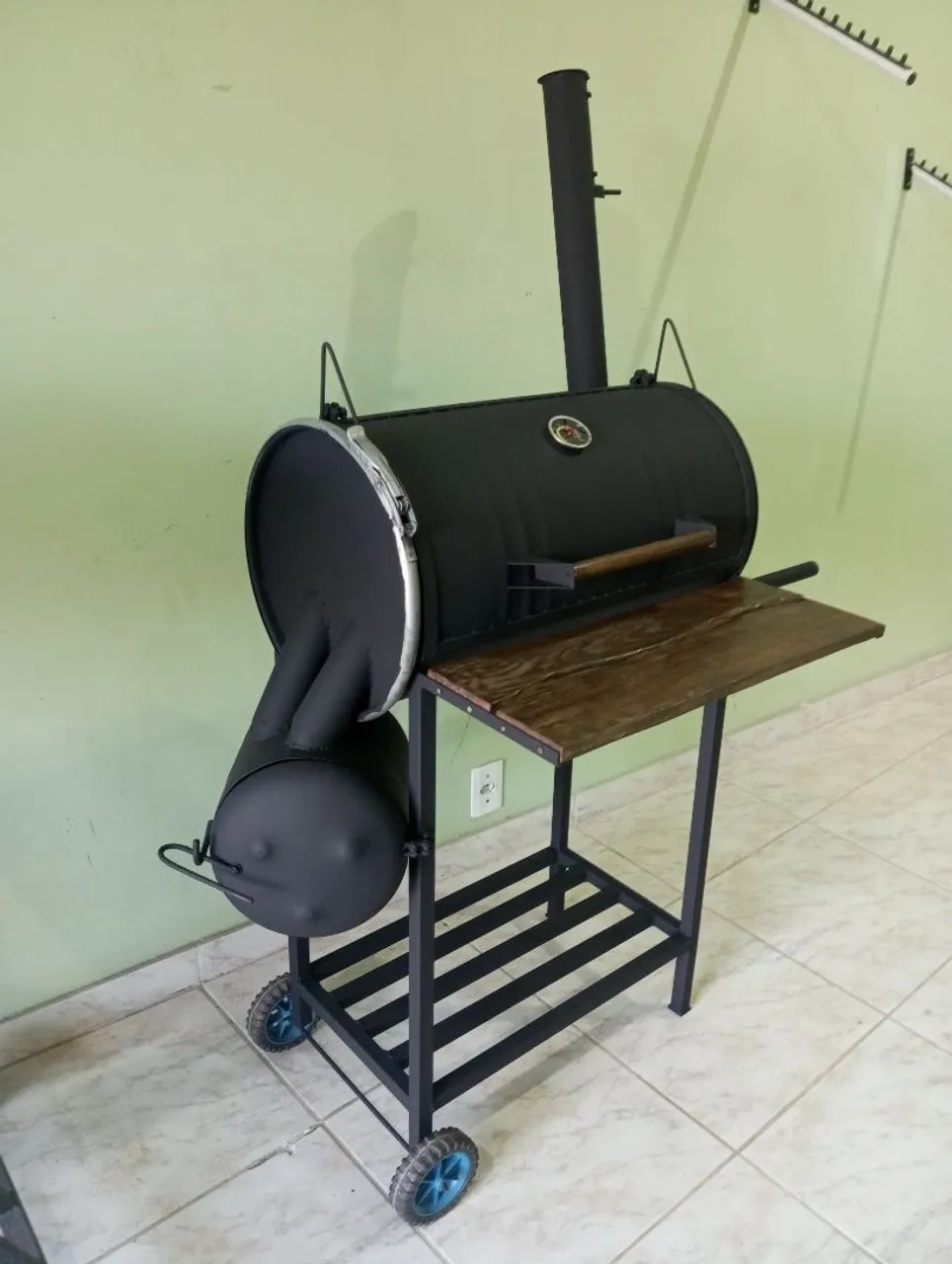 Churrasqueira tipo Barril - Perfeita para seus churrascos!