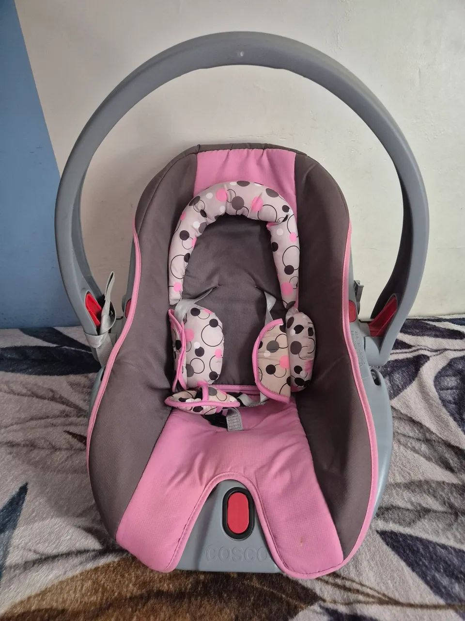 Vendo este carrinho de bebê e bebê conforto - Foto 5