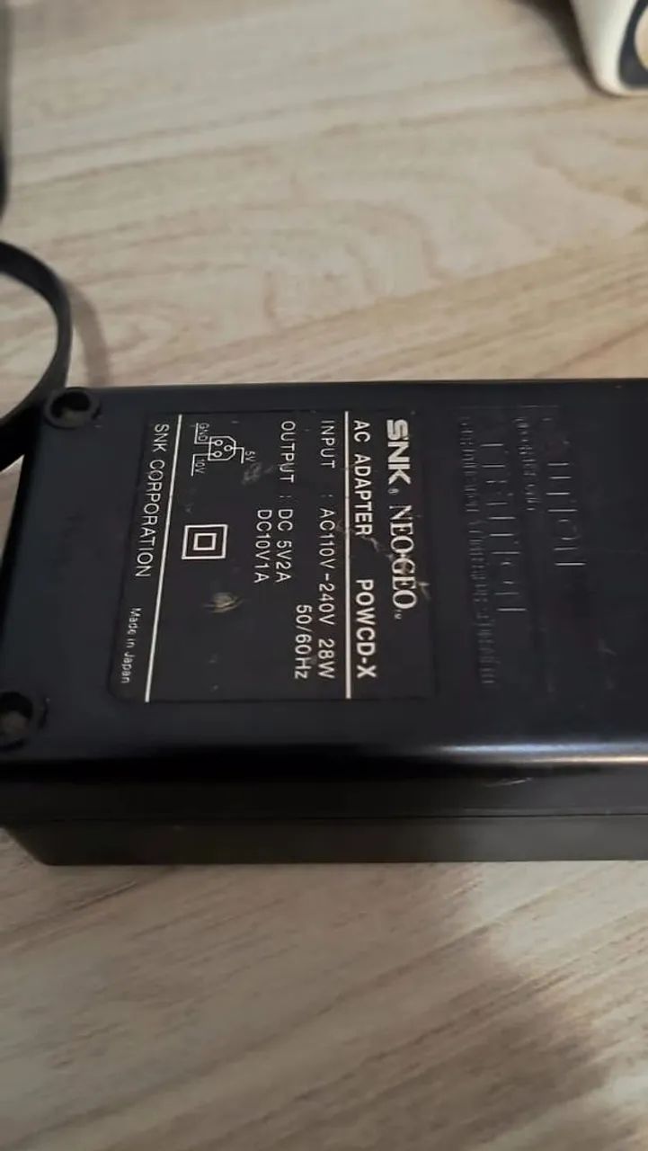 Néo Geo CD completo,(item de coleção). - Foto 4