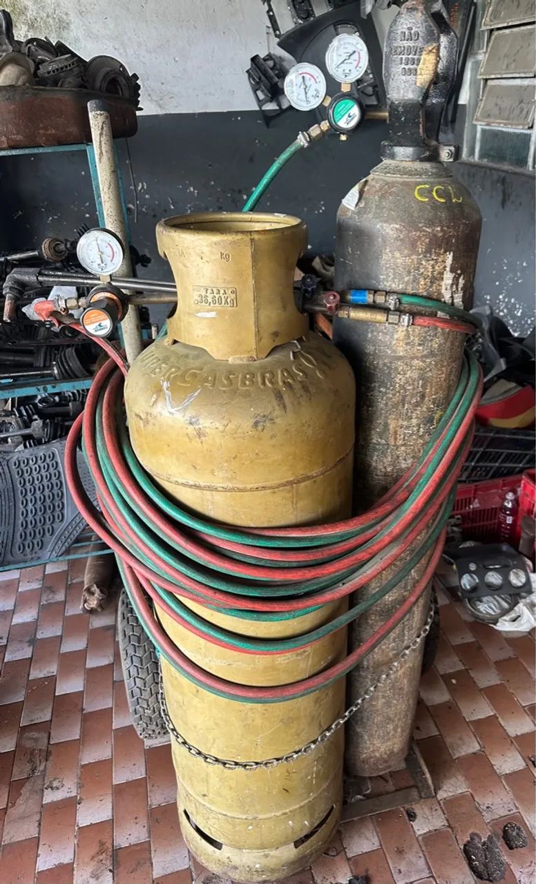 Kit Maçarico Completo! 