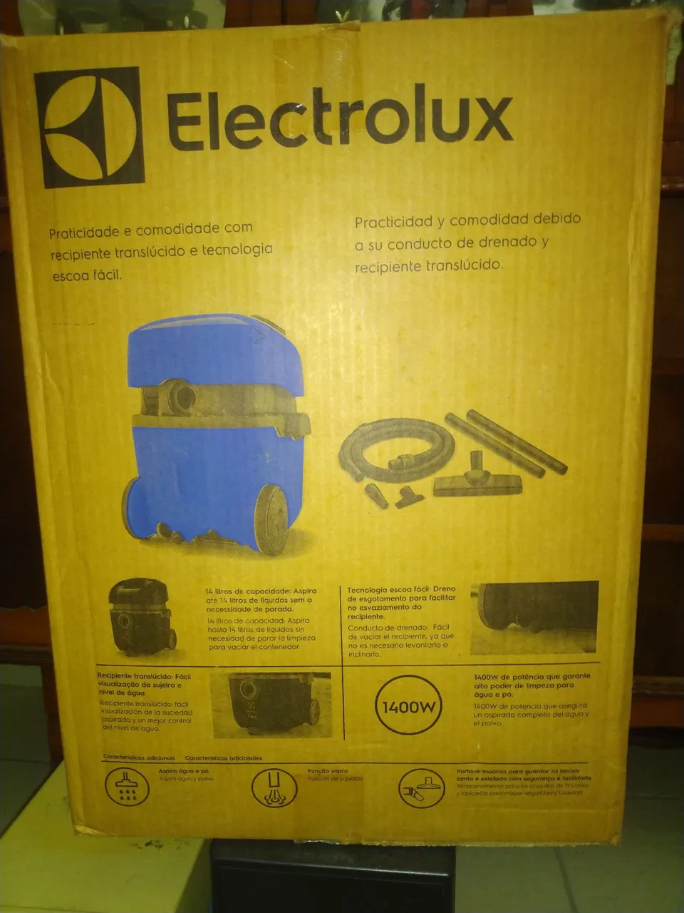 Aspirador de Pó Electrolux - 1400W