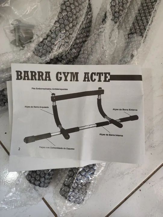 Barra de Pull Up para Treino em Casa - Gym Acte - Foto 2