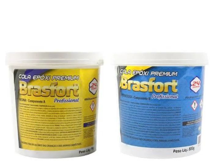 Cola Epóxi Premium Brasfort - 800g