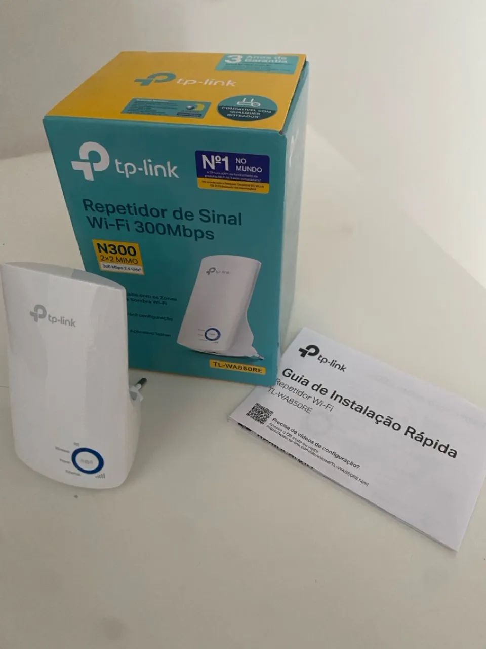 Repetidor De Sinal Wifi Tp-link 300mbps N300 Cor Branco - Foto 5